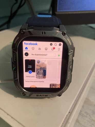 Smart saatlar: Smart saat, Smart, Suya davamlı, rəng - Mavi — 12