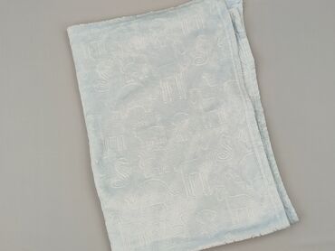 Плед 90 x 66, колір - Блакитний, стан - Дуже гарний