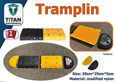 teleskopik: Tramplin Yüksək Təsirli ✅ Tramplin plastic speed hump — 1