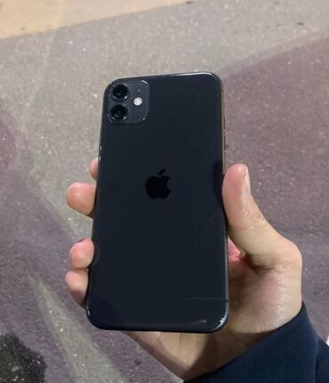 айфон 11 дешево: IPhone 11, Колдонулган, 64 ГБ, Кара, 73 %