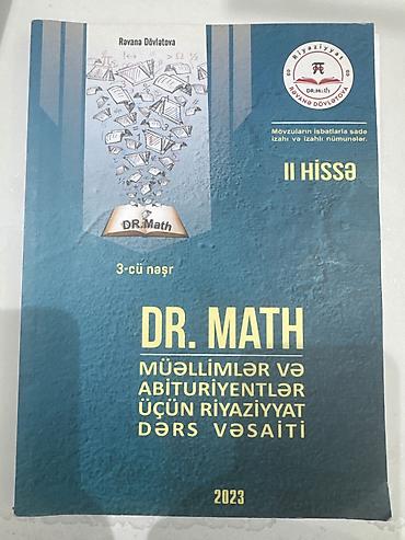 Məktəb dərslikləri: DR.Math I - 7 man DR.Math II - 5 man Biologiya sınaq toplusu - 6 man — 2