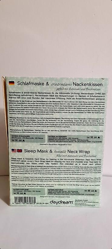 maglaset tab: Na prodaju Daydream Wellness Set koji sadrži velur jastuk za vrat koji — 2