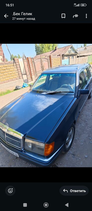 акумуляторы авто: Mercedes-Benz E-Class: 1990 г., 2.3 л, Механика, Бензин, Универсал