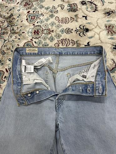 150: Джинсы, Мом, LeviS, Средняя талия, На маленький рост, M, L — 3