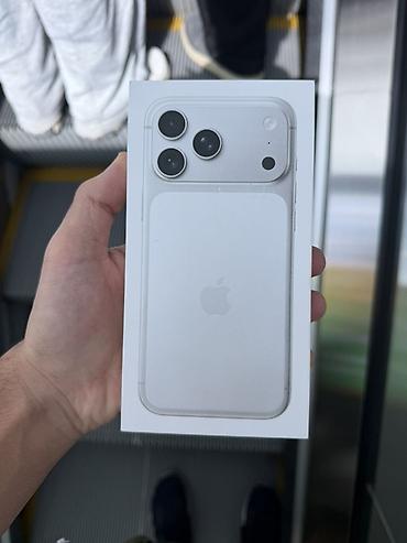 IPhone 17 Pro Max, Новый, 512 ГБ, Серебристый, Кабель