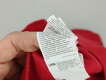 clothes in red: Sinsay, T-shirt damski, rozmiar L — 5