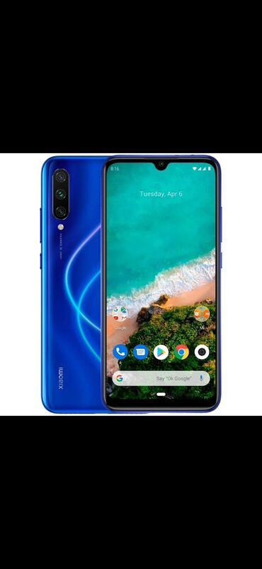 xiaomi mi 9se купить: Xiaomi, Mi A3, Б/у, 64 ГБ, цвет - Синий, 1 SIM, 2 SIM