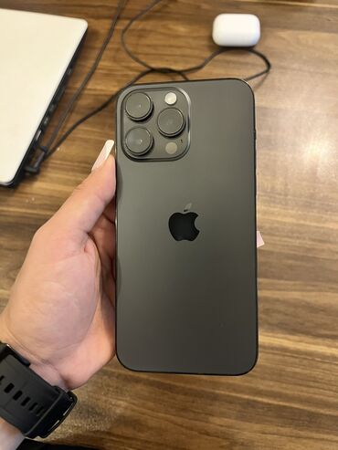 redim not 8: IPhone 14 Pro Max, 256 GB, Matte Space Gray, Zəmanət, Sənədlərlə