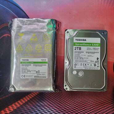 внешние жесткие диски от 1 2 до 1 8 тб: Накопитель, Новый, Toshiba, HDD, 2 ТБ, 3.5", Для ПК