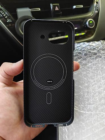 pixel 10: Чехол для Google pixel 10a с максейф из натурального карбона( как — 1