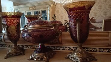 Çay dəstləri və servizlər: Çay dəsti, rəng - Boz, Şüşə — 31