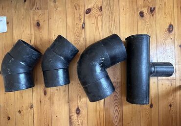 Бочки: HDPE boru fitinqləri dəsti Təsvir: - Material: yüksək sıxlıqlı