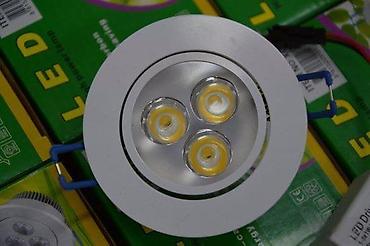 channel: Led rozetna 3x1w 6000k hladno bela svetlost. AKCIJA PROLEĆNA 14% DO — 8