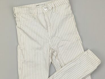 Spodnie: Spodnie Cropp, XS (EU 34), stan - Bardzo dobry
