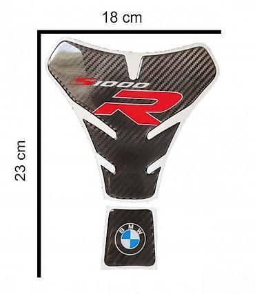 prodaja ventilatora: BMW S1000R - Carbon tank pad - 736 📌 Opis: Stikeri za motore — 1