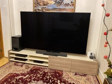 televizor qiymetleri azerbaycanda: İşlənmiş Televizor Samsung QLED 85" 4K (3840x2160)