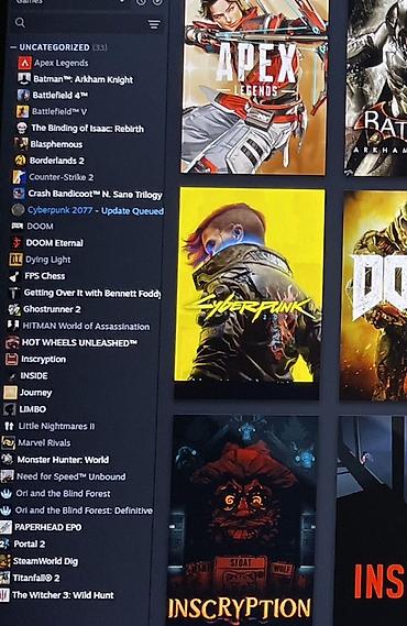 Digər oyun və konsollar: Steam istediyiniz oyun tapilir. Oyun hesabı / kitabxana satışı — 1