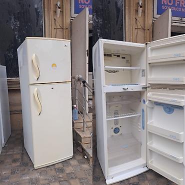 mikrodalgali soba qiyməti: Selin ✨ LG soyuducu, No Frost, krem rəng - İkiqapılı model: yuxarıda — 1