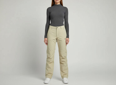 kapcie dla babci i dziadka: Material trousers for women, size S