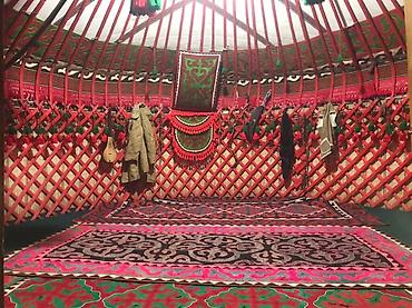 Аренда юрт: Аренда юрты, Каркас Деревянный, 85 баш, Казан, Посуда, С полом — 12