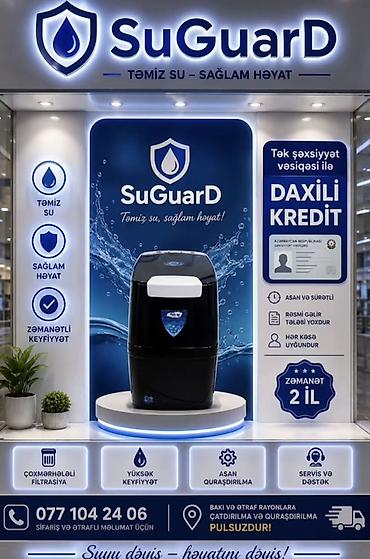 фильтр для воды баку: SuGuarD su təmizləyici cihazı – Təmiz su, sağlam həyat! — 1