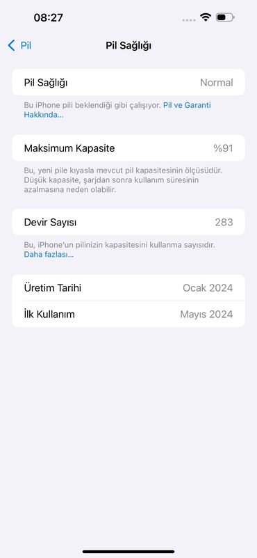 iphine 12: IPhone 15 Pro Max, 256 GB, Blue Titanium, Zəmanət, Face ID