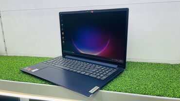 ноутбук самый дешевый: Ноутбук, Lenovo, 8 ГБ ОЗУ, AMD Ryzen 3, 15.6 ", Б/у, Для работы, учебы, память SSD