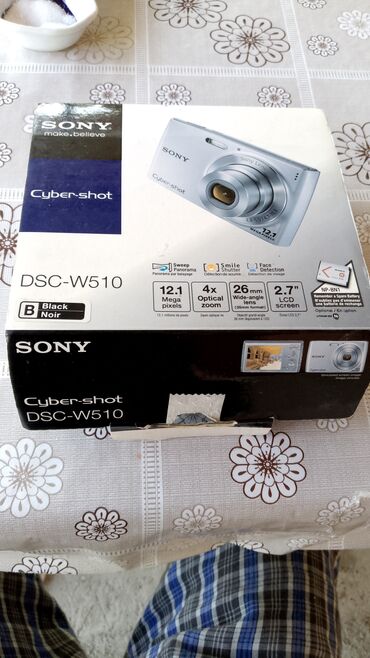 Qazanlar: Sony Cyber-shot DSC-W510 rəqəmsal kamerası 12.1 meqapiksellik CCD