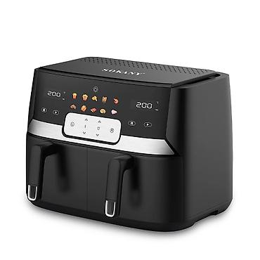 1700: Аэрофритюрница SOKANY Healthy Airfryer SK-ZG-8047 (2 корзины) 🍗 Готовь — 2