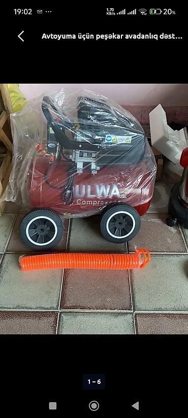 generator icarəsi: Avtoyuma və detallı təmizlik üçün peşəkar avadanlıq dəsti Tərkib: - — 6