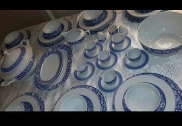 Nahar dəstləri və servizlər: Nahar dəsti, rəng - Ağ, Farfor, 12 nəfərlik, Türkiyə — 3