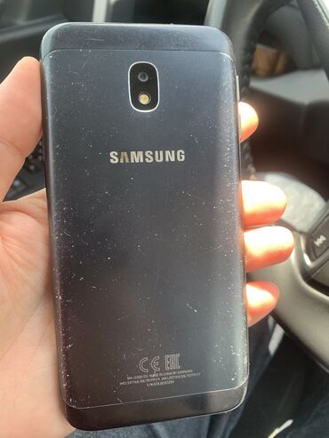 samsung 3782: Samsung Galaxy J3 2017, 2 GB, rəng - Qara, Sensor, İki sim kartlı