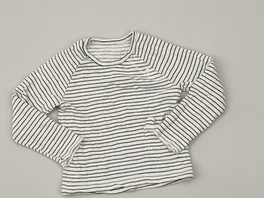 bluzka w paski biało czarne: Bluzka, George, 12-18 m, stan - Dobry