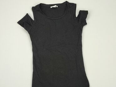 czarne damskie t shirty: T-shirt, Amisu, XS (EU 34), condition - Good
