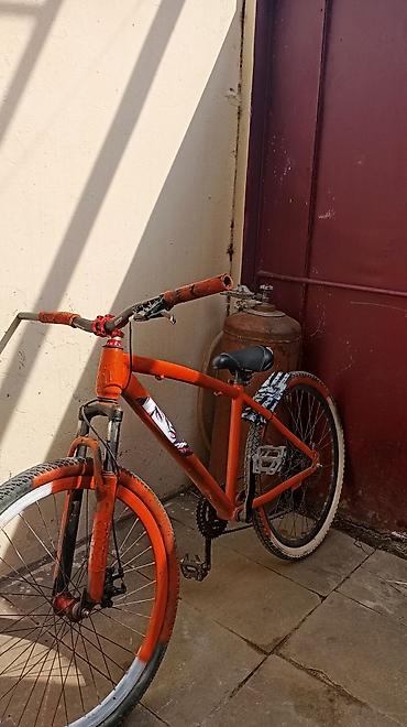 Velosipedlər: Şəhər və yüngül off-road üçün tək sürüş velosipedi - Rəng: narıncı — 1