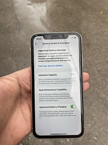 ipone: IPhone 11, 64 GB, Ağ, Face ID, Sənədlərlə — 3