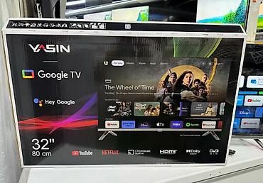 телевизор wifi: Смарт-телевизор VASIN 32" (80 см) с Google TV - Платформа: Google TV — 1