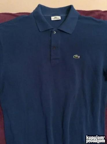 massimo twitter: Original Lacoste majica 6 100% cotton Ramena 52cm duzina 75cm — 1