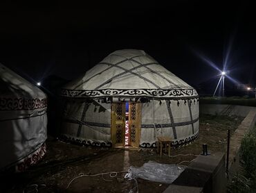 Аренда юрт: Аренда юрты, Каркас Деревянный, 85 баш, Посуда, Самовар, С полом — 10