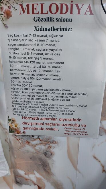 Manikür, pedikür: Manikür, Gellak, şellak, Salonda — 16