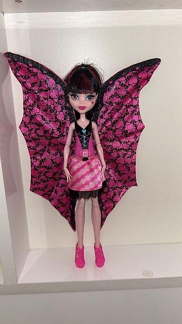 oğlan üçün oyuncaqlar: Monster High Ghoul To Bat Draculaura Wings Transform Vampire Doll — 1