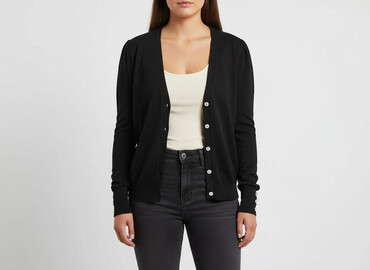 sweter z odkrytymi ramionami zara: TEX, Kardigan damski, rozmiar 2XL