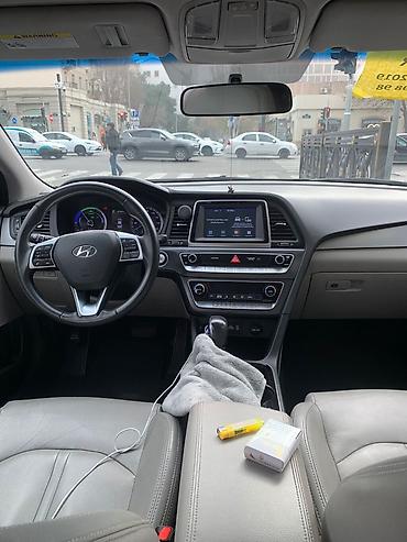 Hyundai: Hyundai Sonata sedan - Korpus rəngi: qara, xrom detallı iri ön — 14