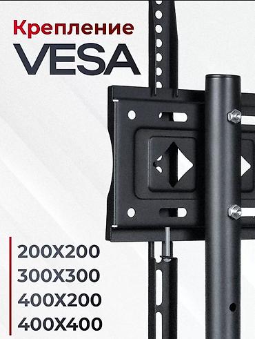 Тумбы и подставки для телевизора: Тумба и подставка для телевизора, Новый, Напольная, Железо, Самовывоз, цвет - Черный — 2