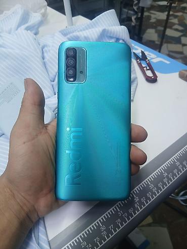 наушник п9: Смартфон Xiaomi Redmi (серия 9T/подобная) в бирюзовом цвете — 3