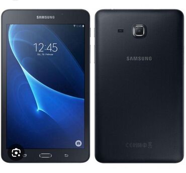 Планшет, Samsung, 4G (LTE), Б/у, Классический цвет - Черный
