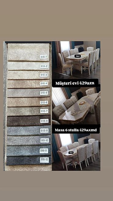 sultan tekstil: Klassik üslubda yumşaq mebel dəstləri və yemək otağı mebeli - Künc — 3