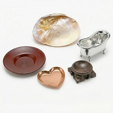 Подставка для ювелирных изделий и украшений. - Перламутровая ракушка