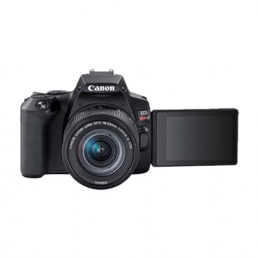 canon профессиональный фотоаппарат: Canon eos rebel sl3/250d. Yenidir. İstifadə olunmayıb. 4k çəkiliş var