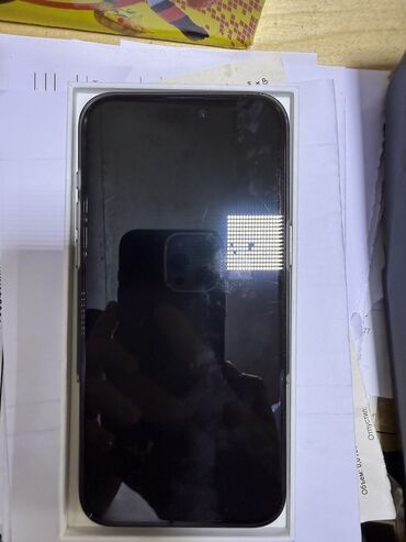 Apple iPhone: IPhone 15 Pro Max, Б/у, 256 ГБ, Black Titanium, Зарядное устройство, Защитное стекло, Кабель, 88 %